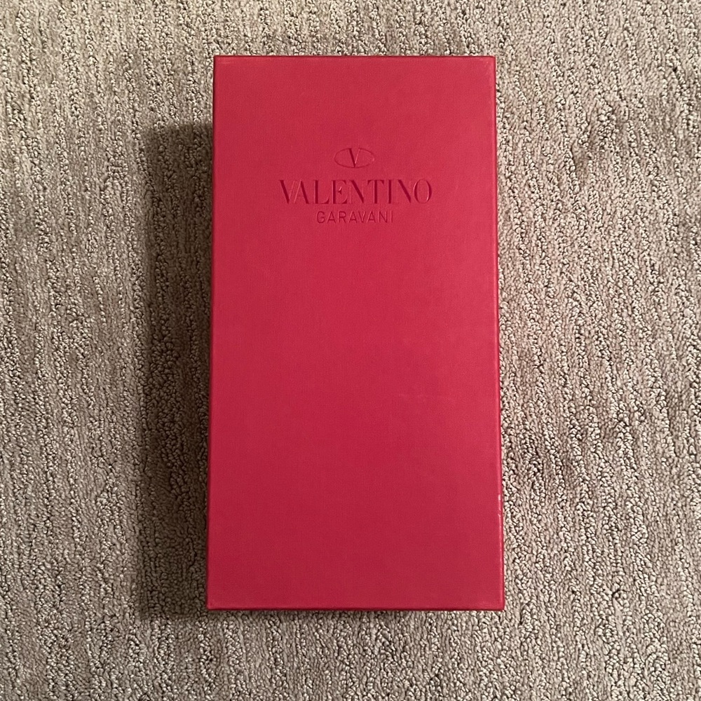 Authentic Valentino Garavani Luxury Shoe Box & Dust Bag Set